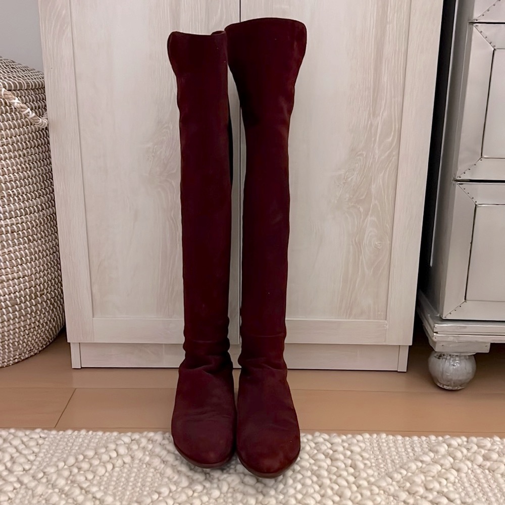 Stuart Weitzman 5050 Suede Knee High Boot